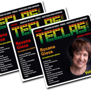 Arranjos Para Piano - Rosana Giosa - Pack 3 Volumes
