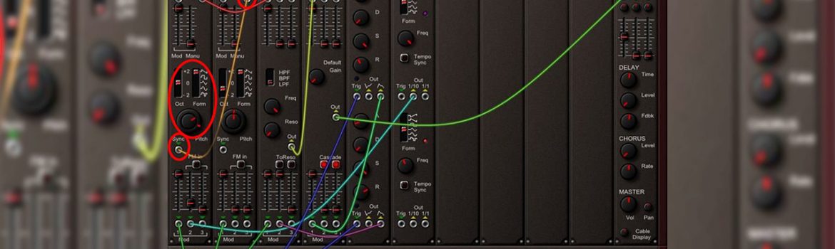 Sincronização de osciladores - teclas & Afins