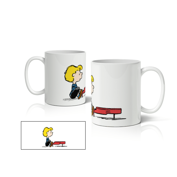 Caneca de Porcelana Schroeder